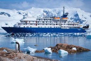 Sea Spirit ship with Cheesemans’ Ecology Safaris